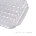Прозрачный пластиковый холодильник -контейнер поднос организатор